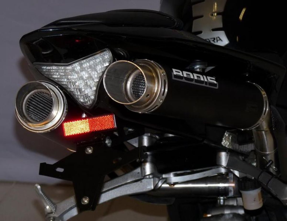 Motorrad Sport Auspuff Bodis GP1 300mm Black für Suzuki KTM Honda Kawasaki  Yamaha, Sortiment nach Fahrzeug filtern