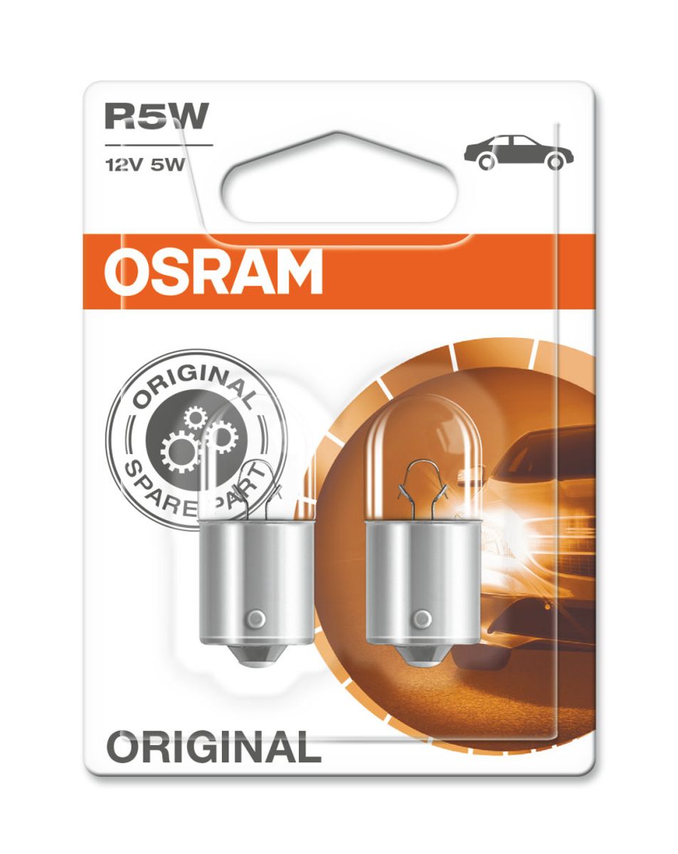 OSRAM R5W ORIGINAL 12V 5W Lampe Rücklicht Bremslicht - BA15s